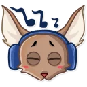 🎧-Jerry Jerboa, Telegram Sticker