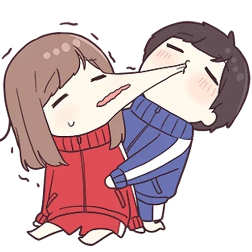 Jersey Couple, telegram sticker