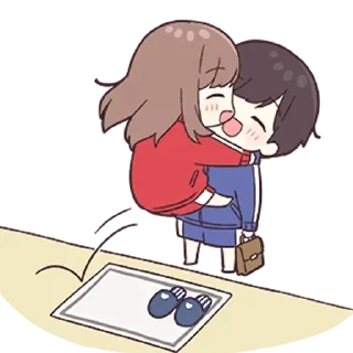 ❤️-Jersey Couple, Telegram Sticker