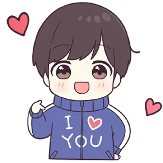 💙-Jersey Couple, Telegram Sticker