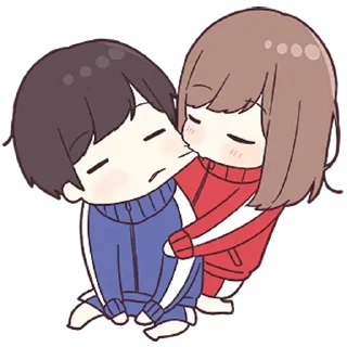 ❤️-Jersey Couple, Telegram Sticker