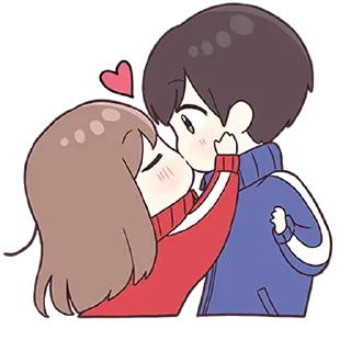 ❤️-Jersey Couple, Telegram Sticker