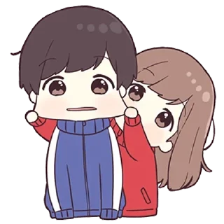 ❤️-Jersey Couple, Telegram Sticker