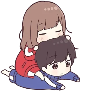 ❤️-Jersey Couple, Telegram Sticker