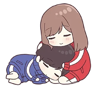 💙-Jersey Couple, Telegram Sticker