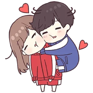 💙-Jersey Couple, Telegram Sticker