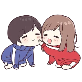 ❤️-Jersey Couple, Telegram Sticker