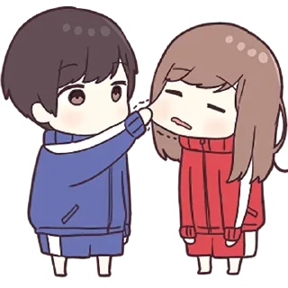 💙-Jersey Couple, Telegram Sticker
