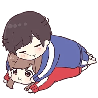 💙-Jersey Couple, Telegram Sticker