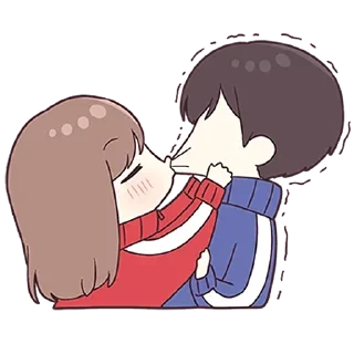 ❤️-Jersey Couple, Telegram Sticker