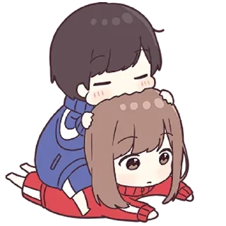 💙-Jersey Couple, Telegram Sticker