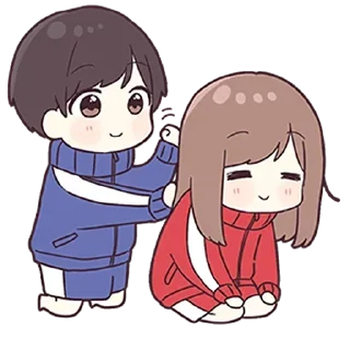 💙-Jersey Couple, Telegram Sticker