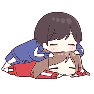 💙-Jersey Couple, Telegram Sticker