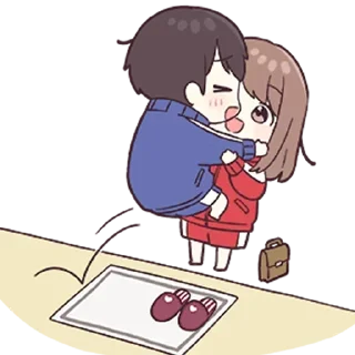 💙-Jersey Couple, Telegram Sticker