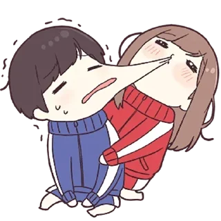 ❤️-Jersey Couple, Telegram Sticker