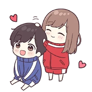 ❤️-Jersey Couple, Telegram Sticker