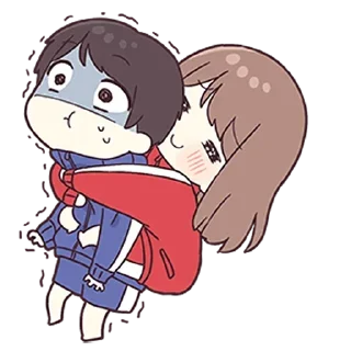 ❤️-Jersey Couple, Telegram Sticker
