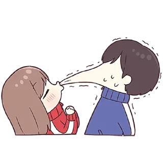 ❤️-Jersey Couple, Telegram Sticker