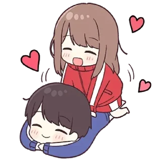 ❤️-Jersey Couple, Telegram Sticker