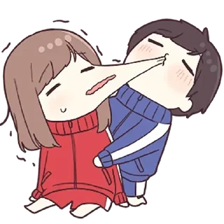 💙-Jersey Couple, Telegram Sticker