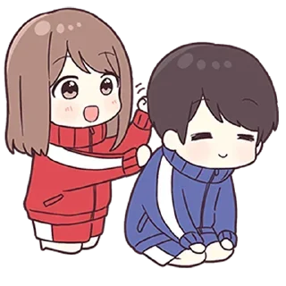 ❤️-Jersey Couple, Telegram Sticker