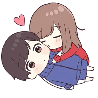 ❤️-Jersey Couple, Telegram Sticker