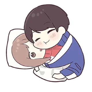 💙-Jersey Couple, Telegram Sticker