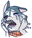 😭-Jess And Jack, Telegram Sticker