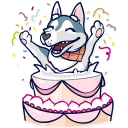 🎂-Jess And Jack, Telegram Sticker