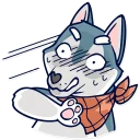 😬-Jess And Jack, Telegram Sticker