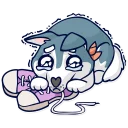 😢-Jess And Jack, Telegram Sticker