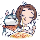🍝-Jess And Jack, Telegram Sticker