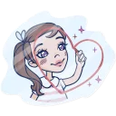 💄-Jess And Jack, Telegram Sticker