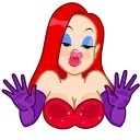 💋-Jessica Rabbit, Telegram Sticker