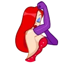 💪-Jessica Rabbit, Telegram Sticker