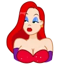 🤪-Jessica Rabbit, Telegram Sticker