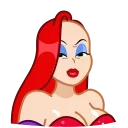 😑-Jessica Rabbit, Telegram Sticker