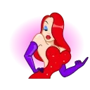 😏-Jessica Rabbit, Telegram Sticker