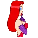 ❓-Jessica Rabbit, Telegram Sticker