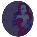 😨-Jessica Rabbit, Telegram Sticker