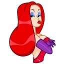 😤-Jessica Rabbit, Telegram Sticker