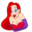 😂-Jessica Rabbit, Telegram Sticker