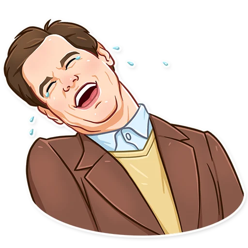 Jim Carrey, telegram sticker