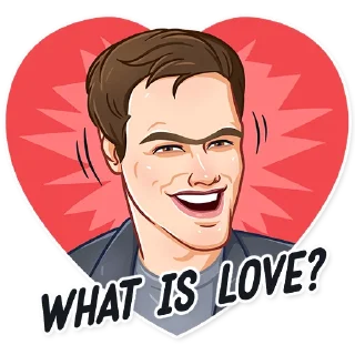 💔-Jim Carrey, Telegram Sticker