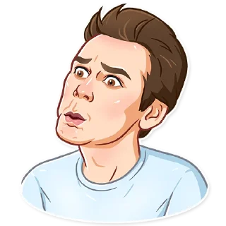 😐-Jim Carrey, Telegram Sticker