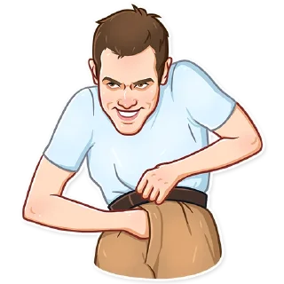 😈-Jim Carrey, Telegram Sticker