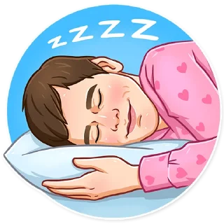 😴-Jim Carrey, Telegram Sticker