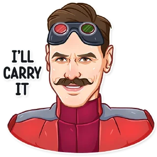 😎-Jim Carrey, Telegram Sticker