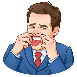 😝-Jim Carrey, Telegram Sticker