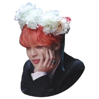 🤔-Jimin, Telegram Sticker